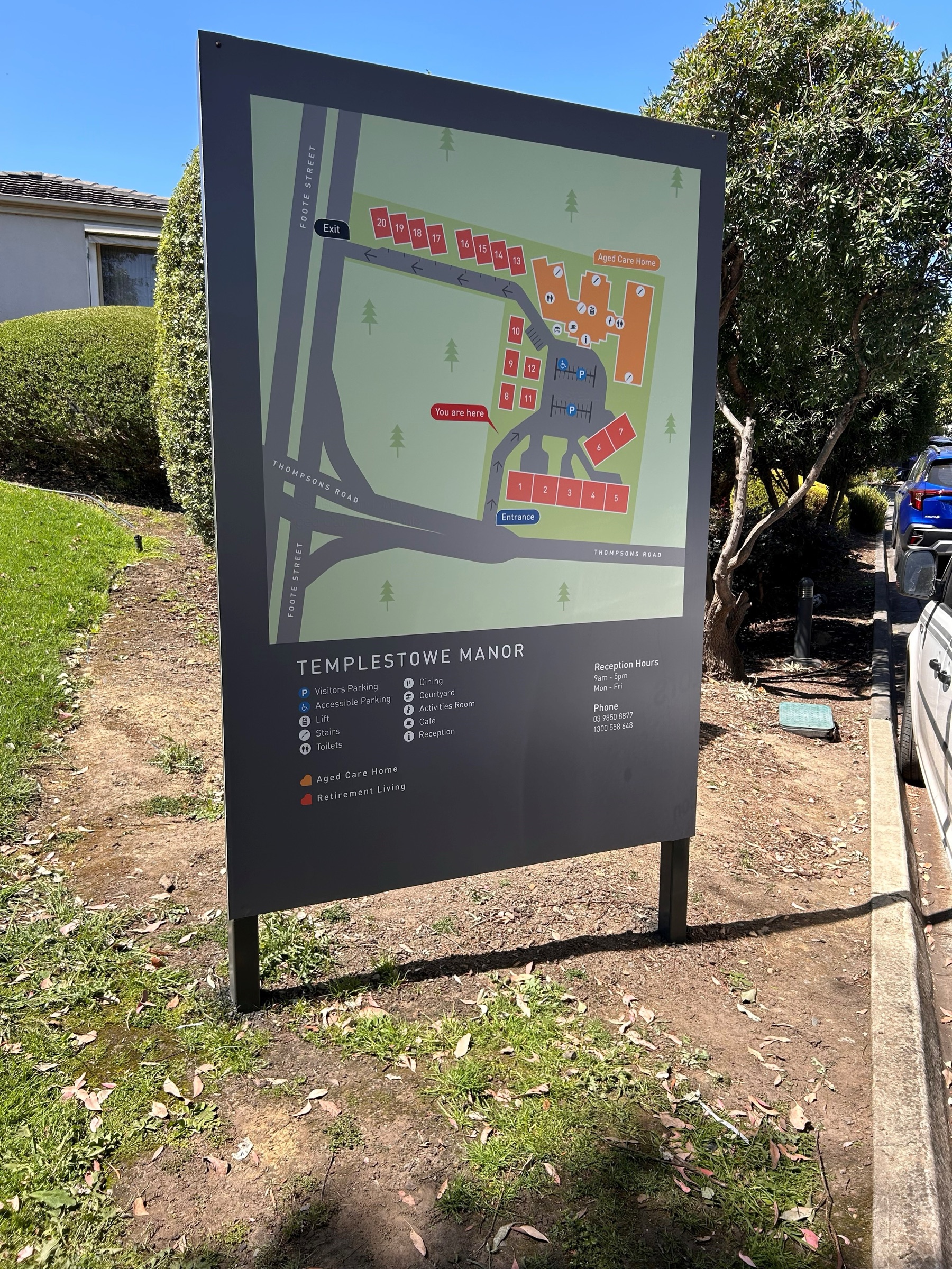 Bolton Clarke aged care site map and directory