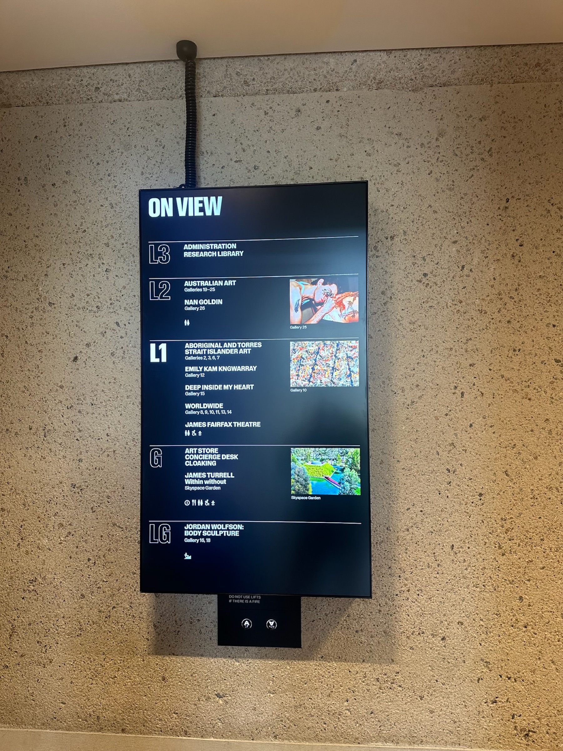 Digital directory and wayfinding display