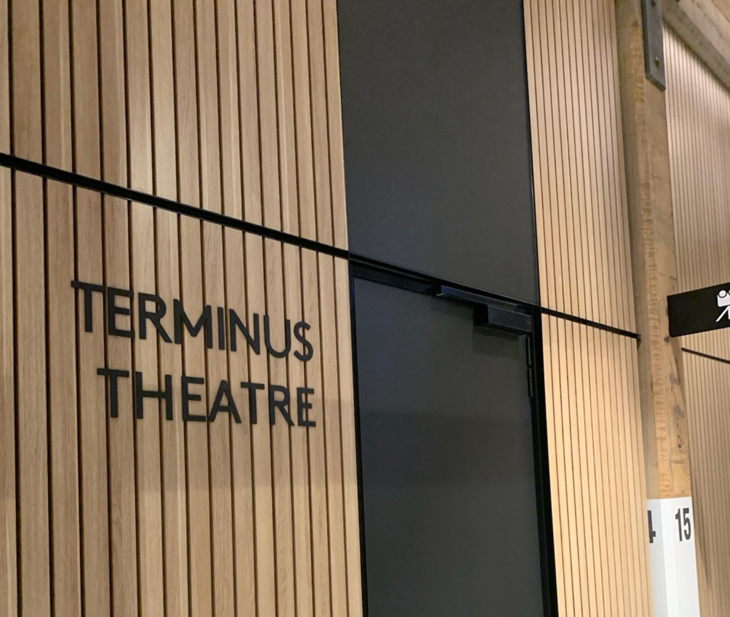 Interior dimensional lettering at Goods Shed Ballarat